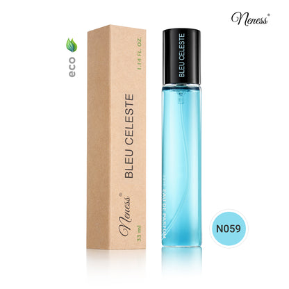N059. Neness Bleu Celeste - 33 ml - Perfumes For Men