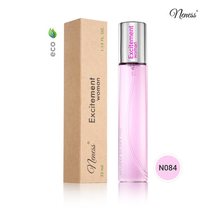 N084. Neness Excitement Woman - 33 ml - Perfume For Women