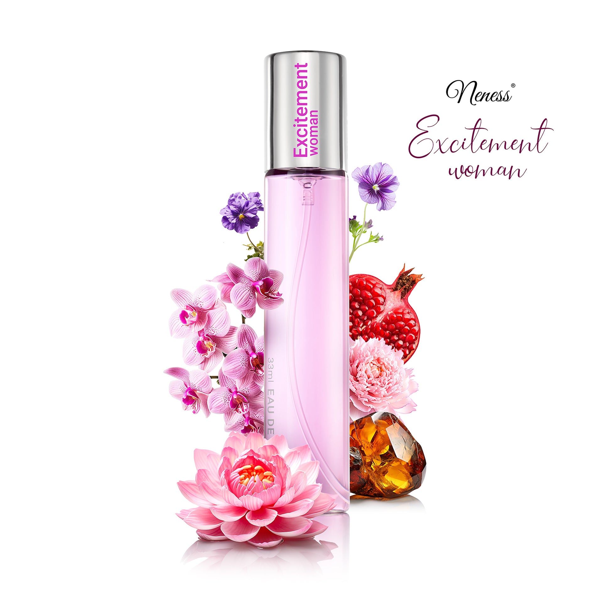Image of N084. Neness Excitement Woman - 33 ml - Perfume For Women