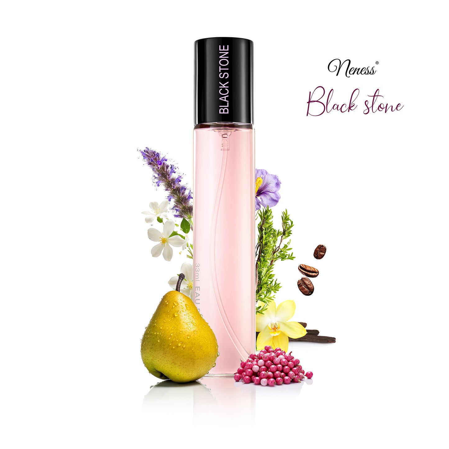 Image of N199. Neness Black Stone - 33 ml - Perfume For Women