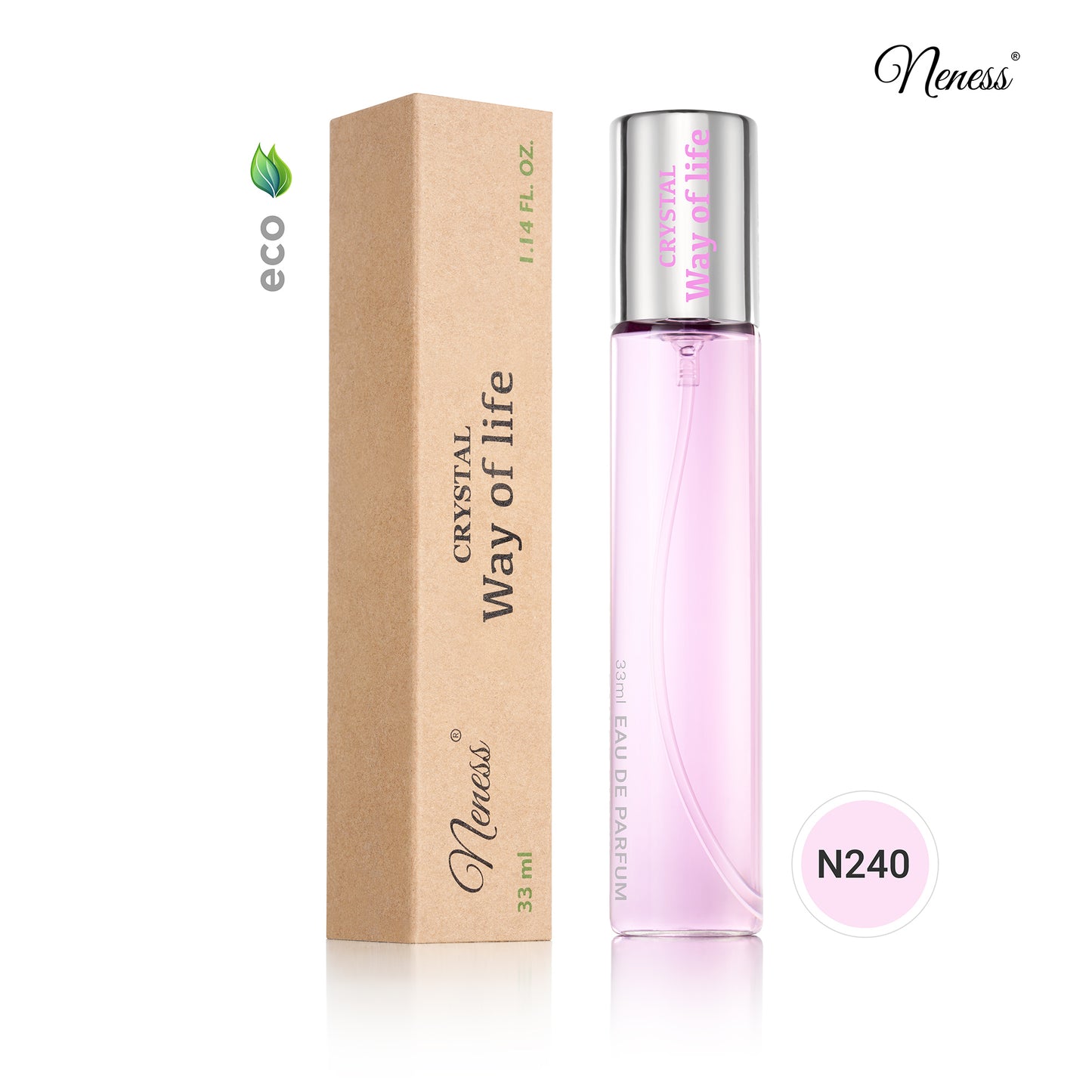 N240. Neness Crystal Way Of Life - 33 ml - Perfume For Women