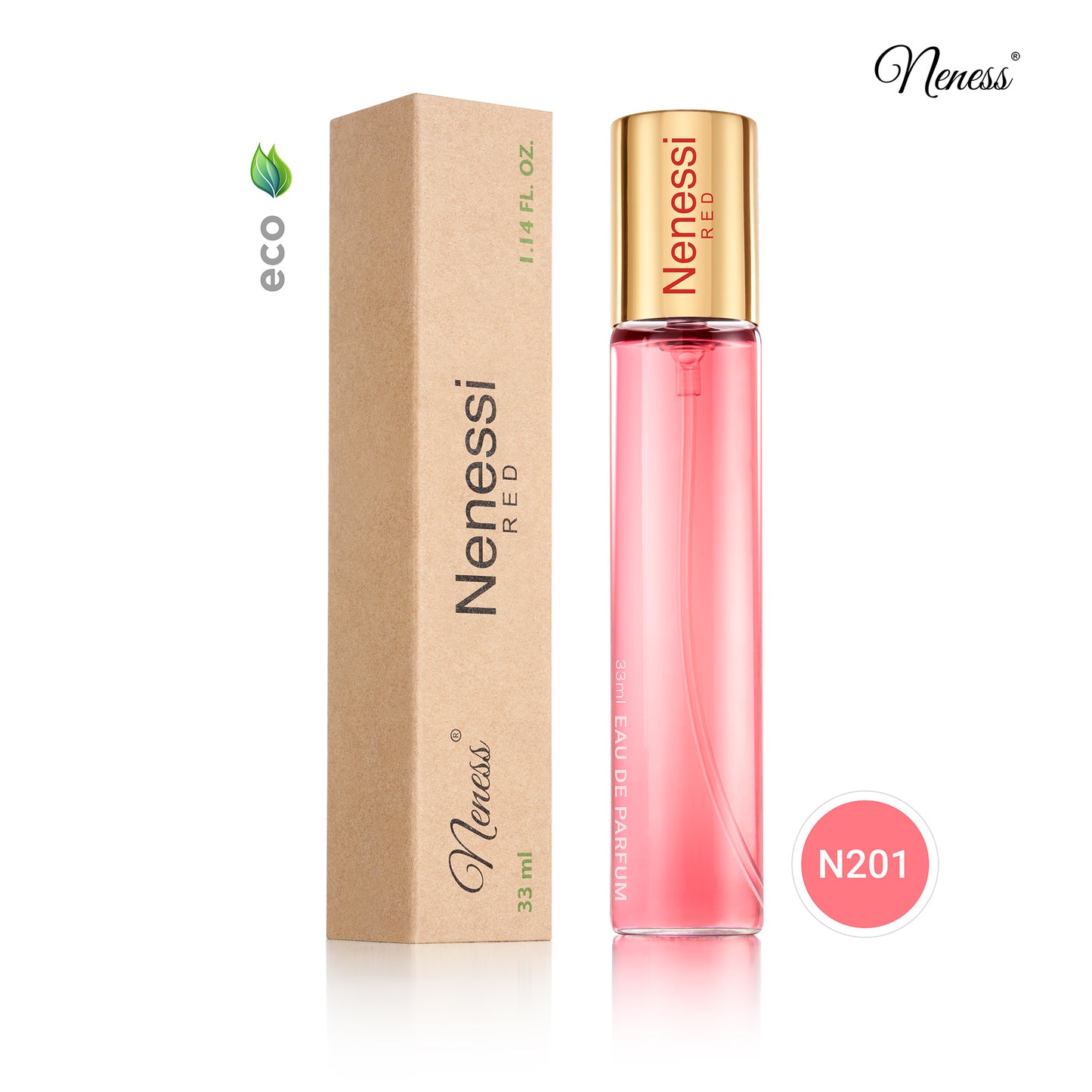 N201. Nenessi RED - 33 ml - Perfume For Women